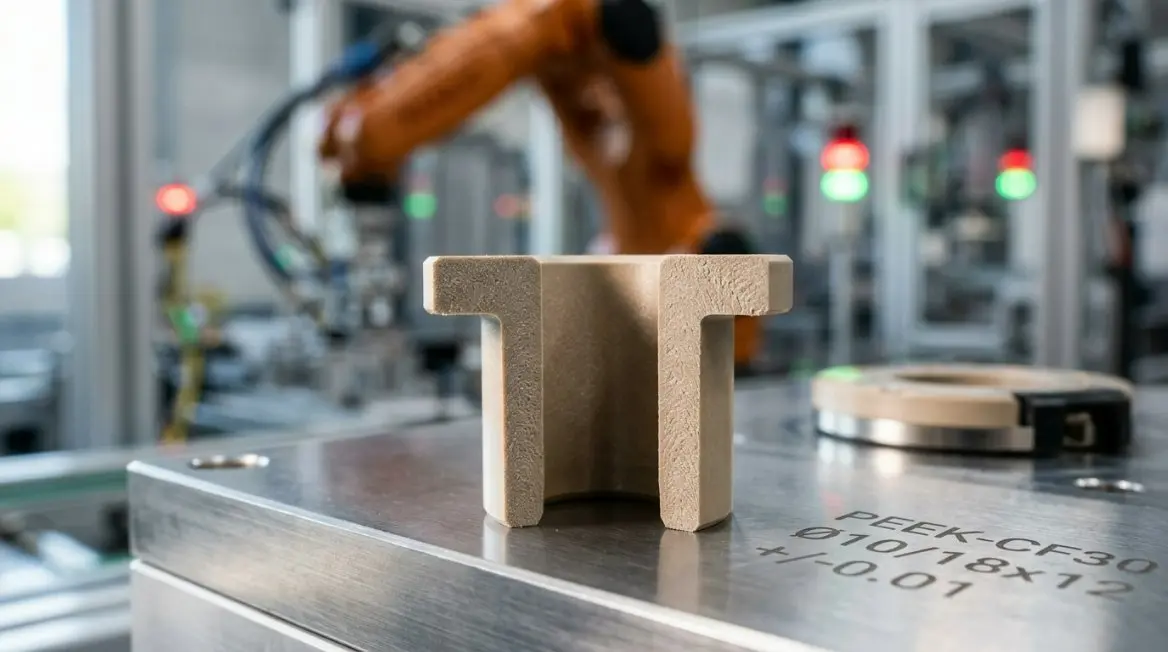 Hướng dẫn cơ bản năm 2026 về Ống lót mặt bích PEEK: Tuân thủ ESG, Tích hợp thông minh và Tiêu chuẩn sản xuất thế hệ tiếp theo