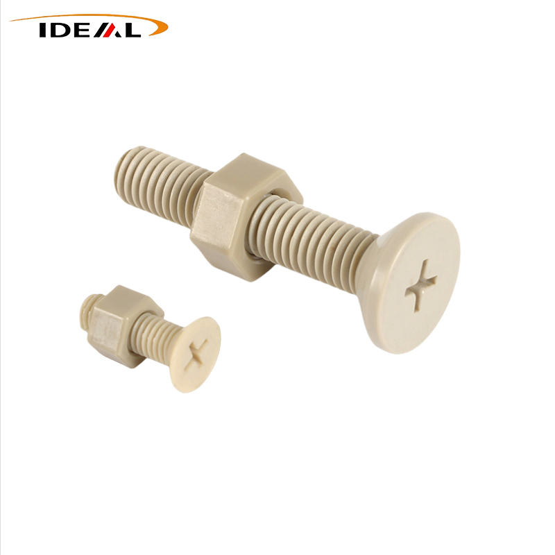 Vít đầu máy PEEK để buộc nhựa chính xác